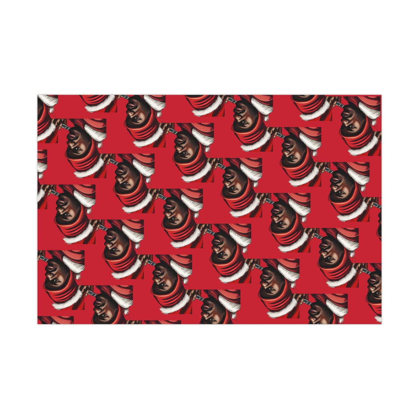 My santa of Gift Wrap Papers