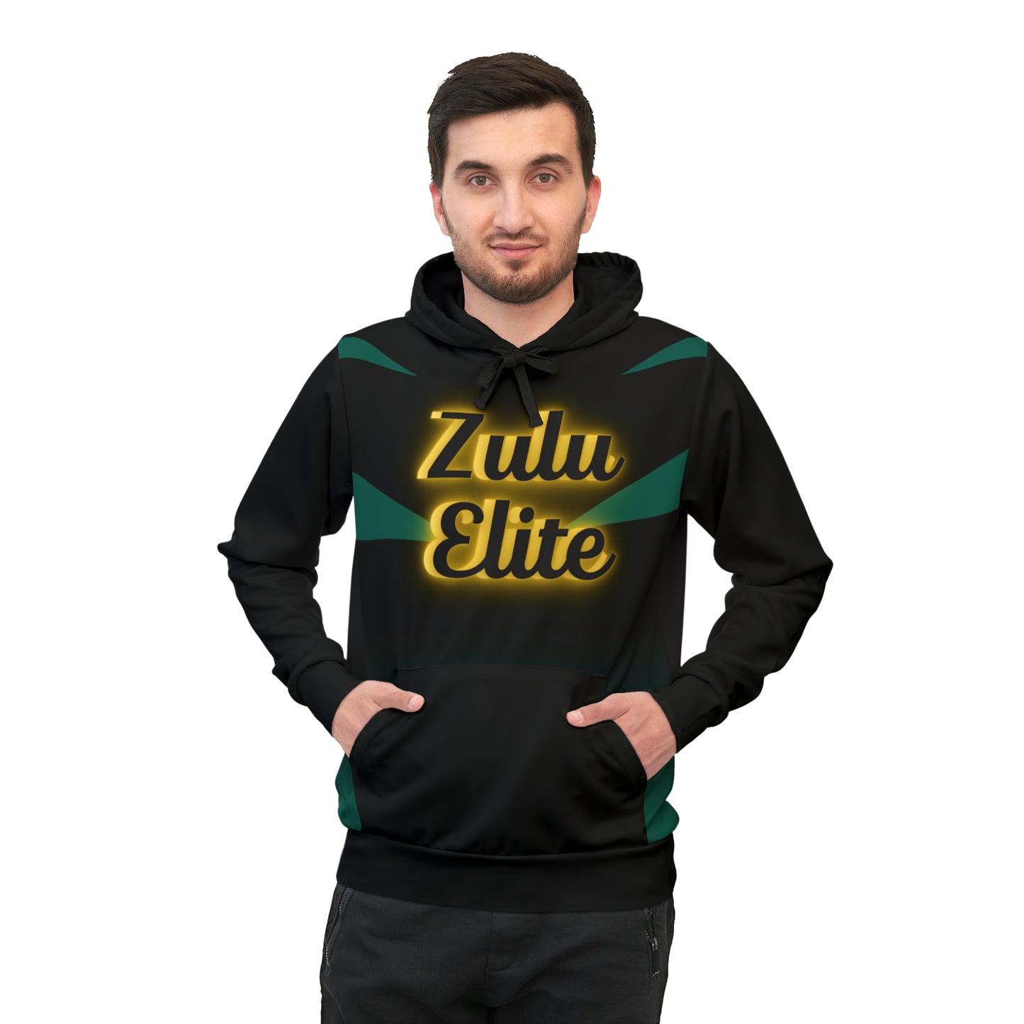 Zulu Elite Custom 2 - Athletic Hoodie (AOP)