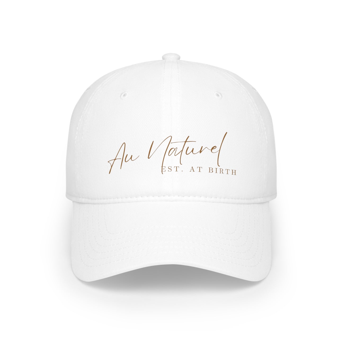 Au Naturel - Low Profile Baseball Cap